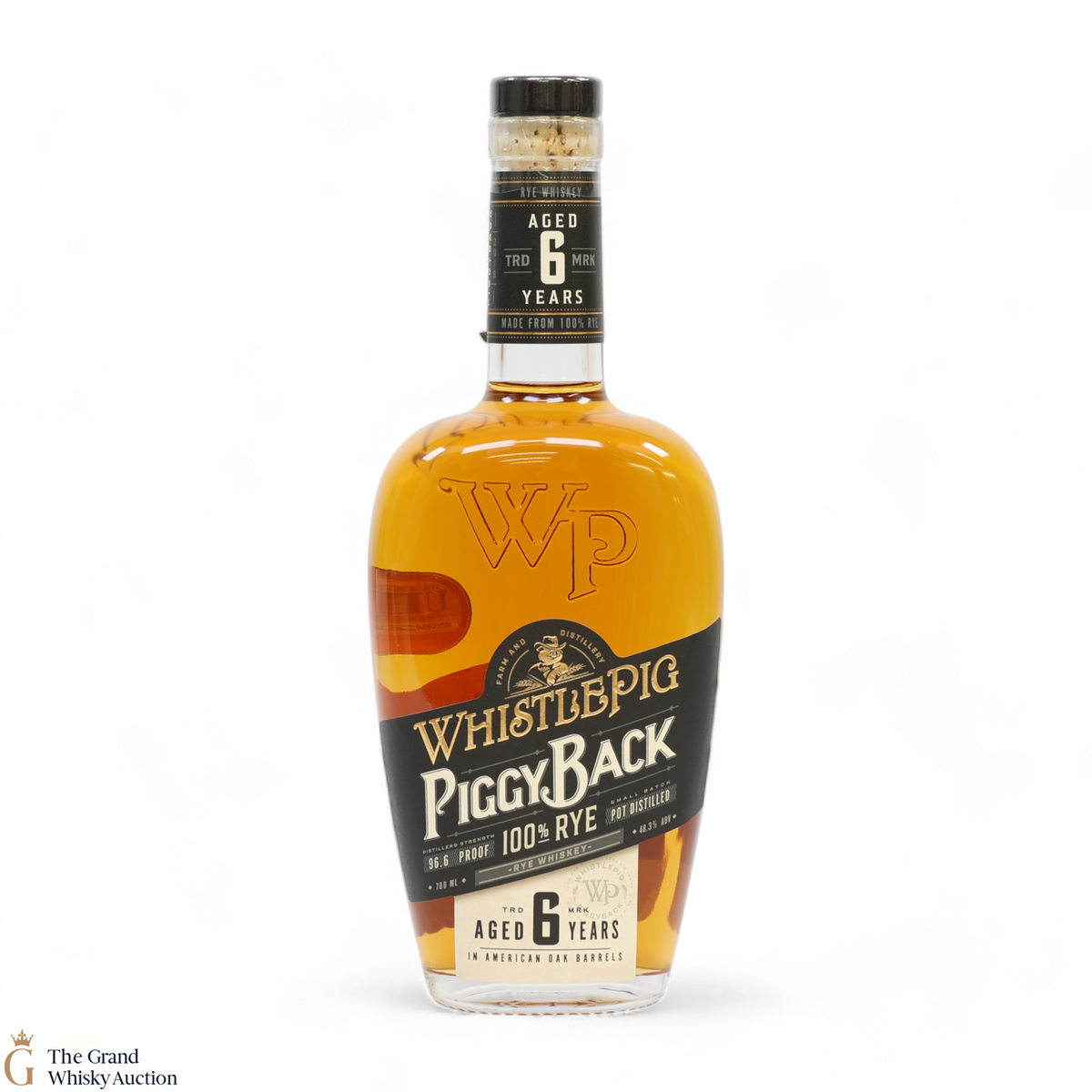 Whistlepig - 6 Year Old - Piggy Back 100% Rye