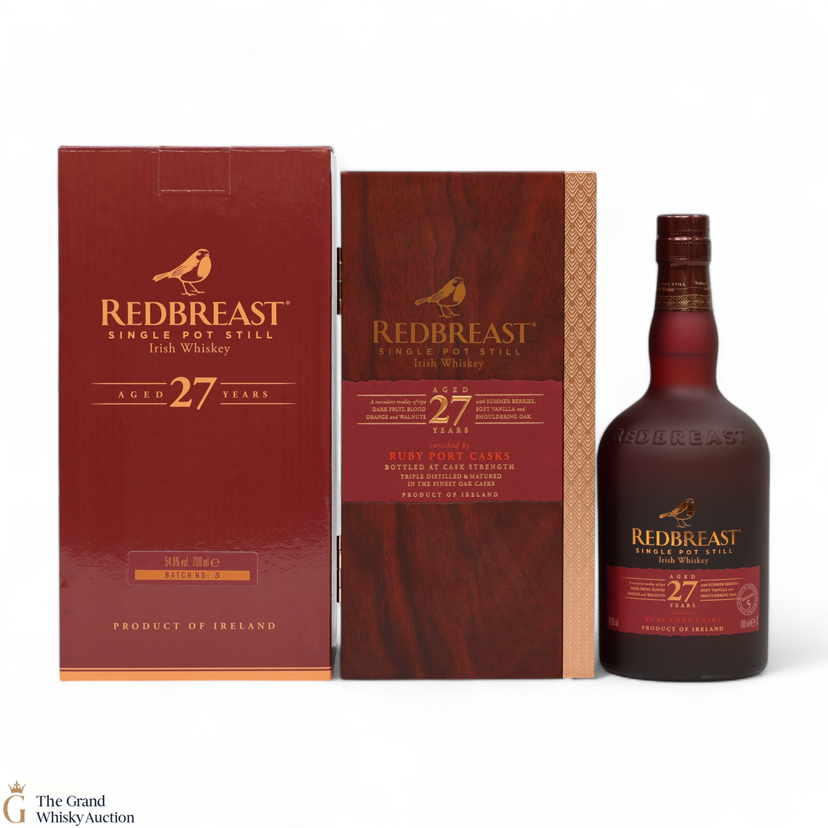 Redbreast - 27 Year Old - Ruby Port Casks - Batch #5