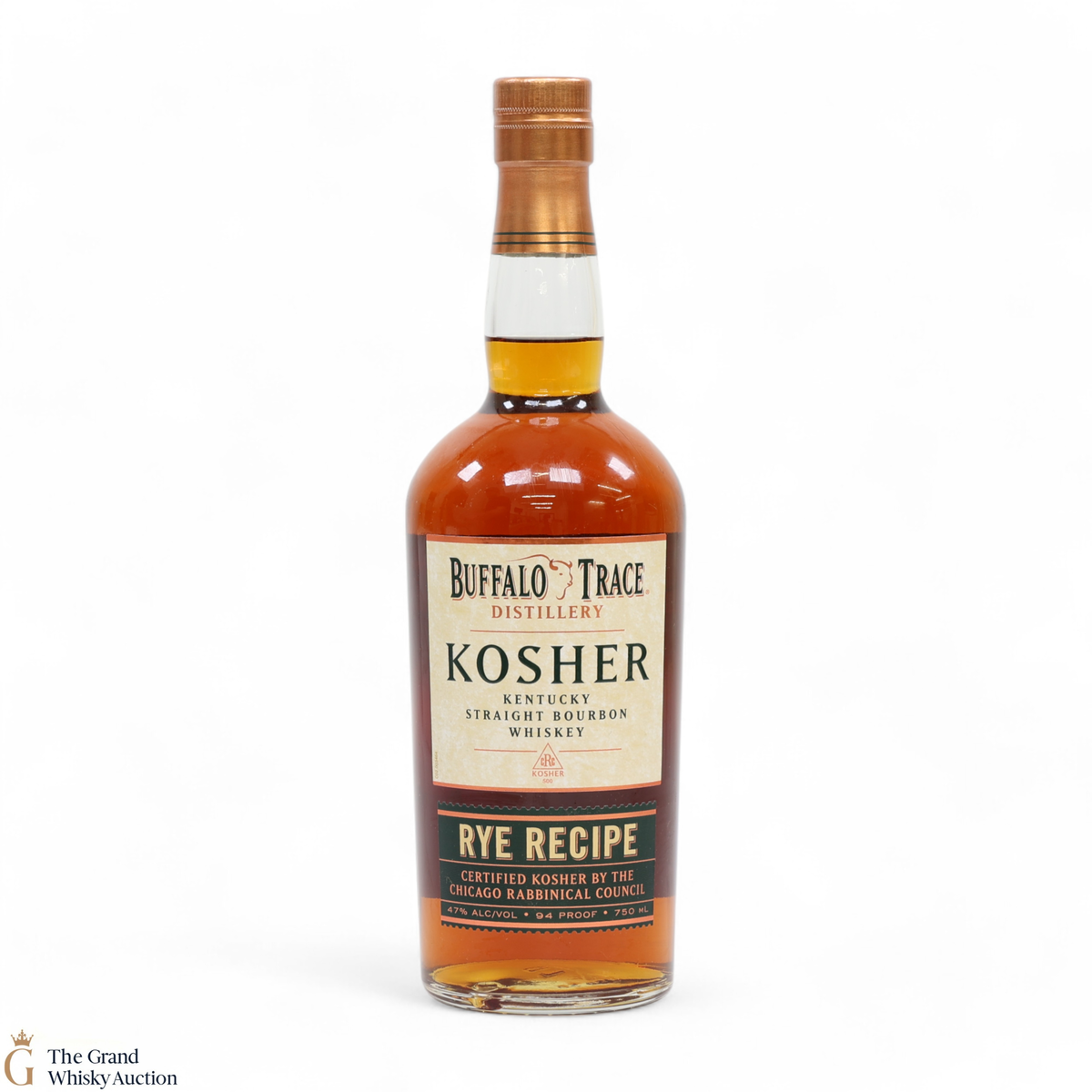 Buffalo Trace - Kosher Rye Recipe 94 Proof 75cl