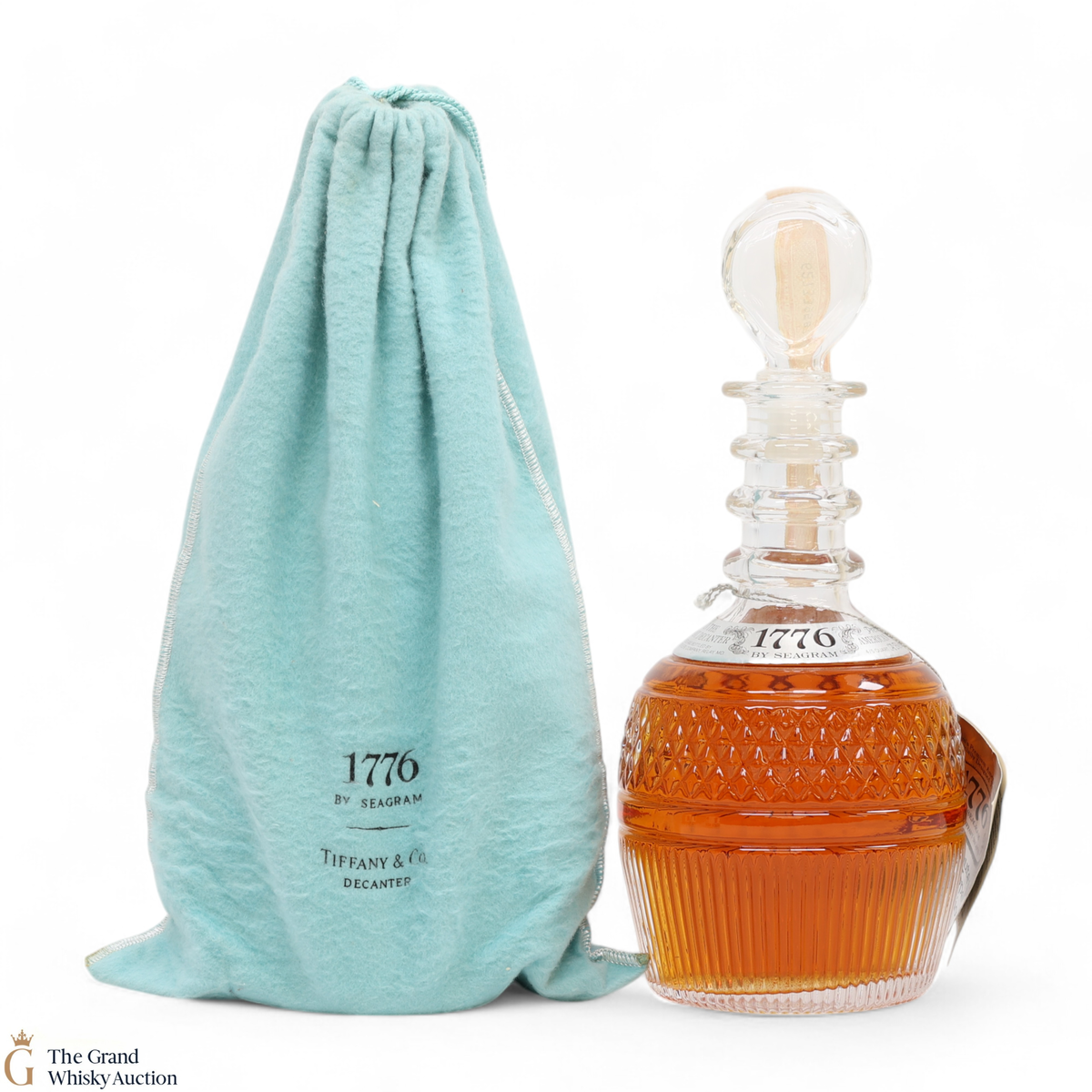 Seagram - "1776" Premium American Whiskey - Tiffany & Co. Decanter (4/5 Quart)