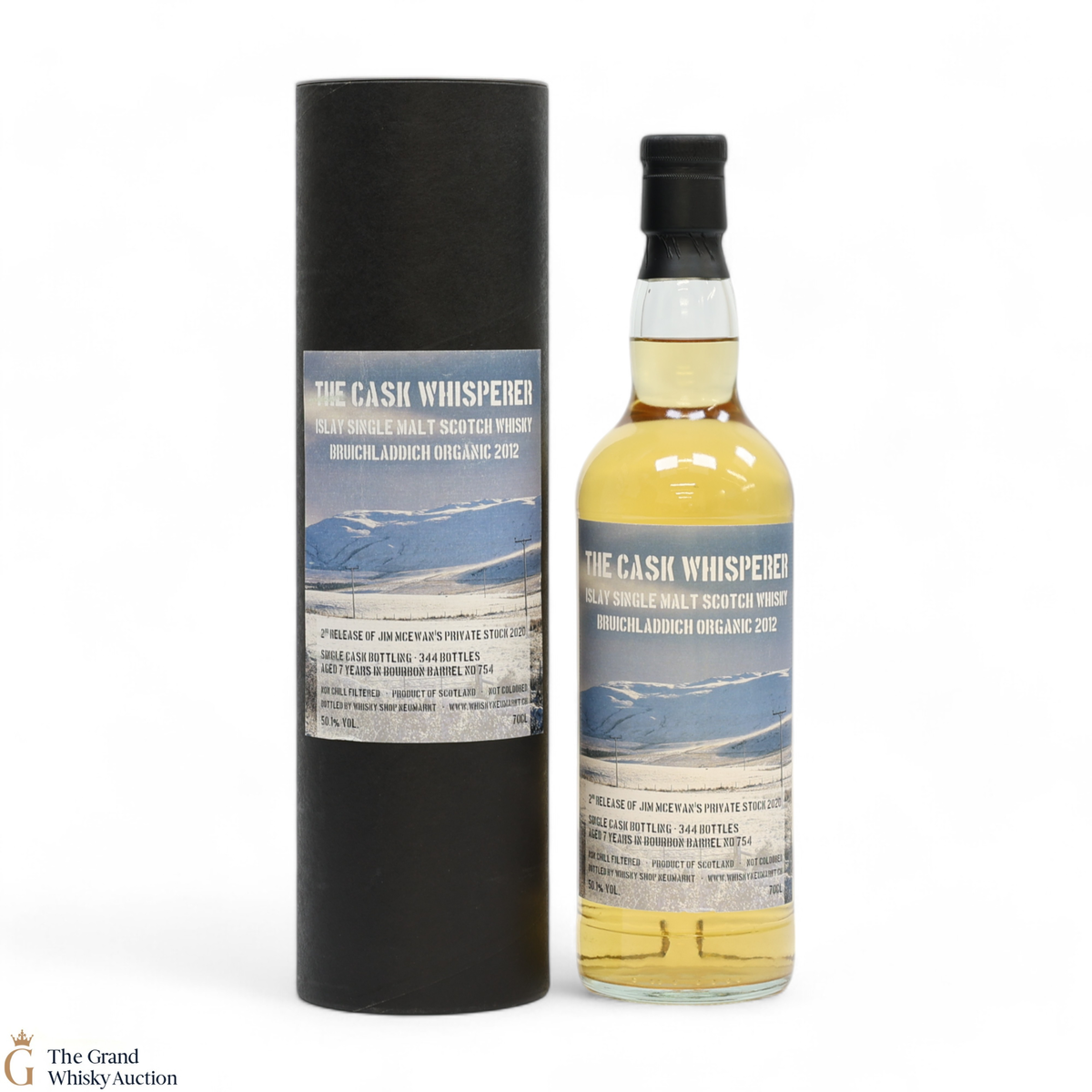 Bruichladdich - 7 Year Old 2012 - Bourbon Barrel #754 - The Cask Whisperer Second Release 2020