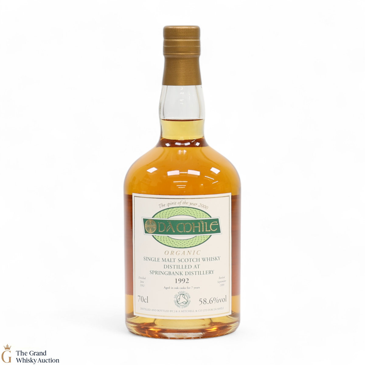 Springbank - 7 Year Old​ 1992 - Da Mhile Organic (58.6%)