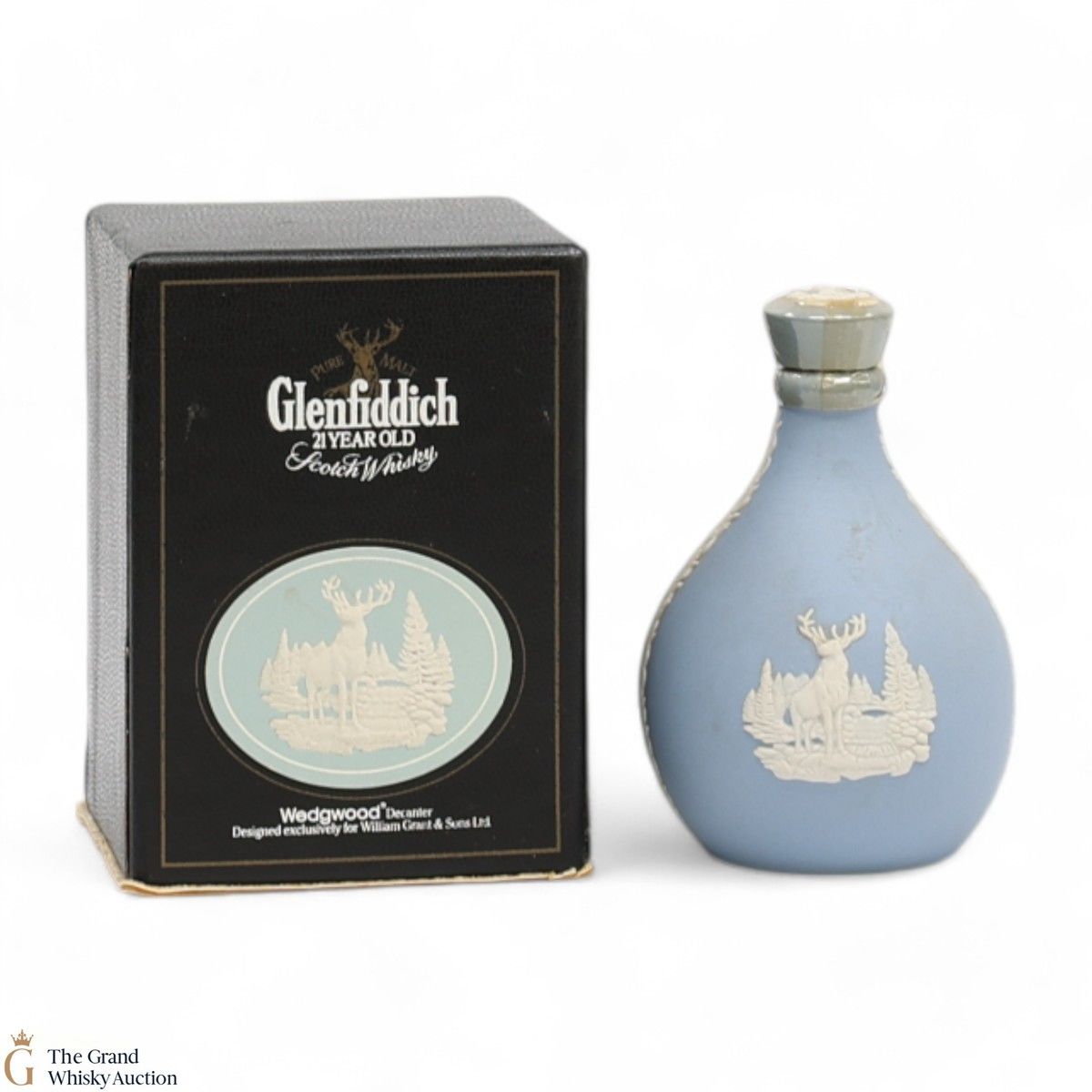 Glenfiddich - 21 Year Old - Wedgwood Decanter (5cl)