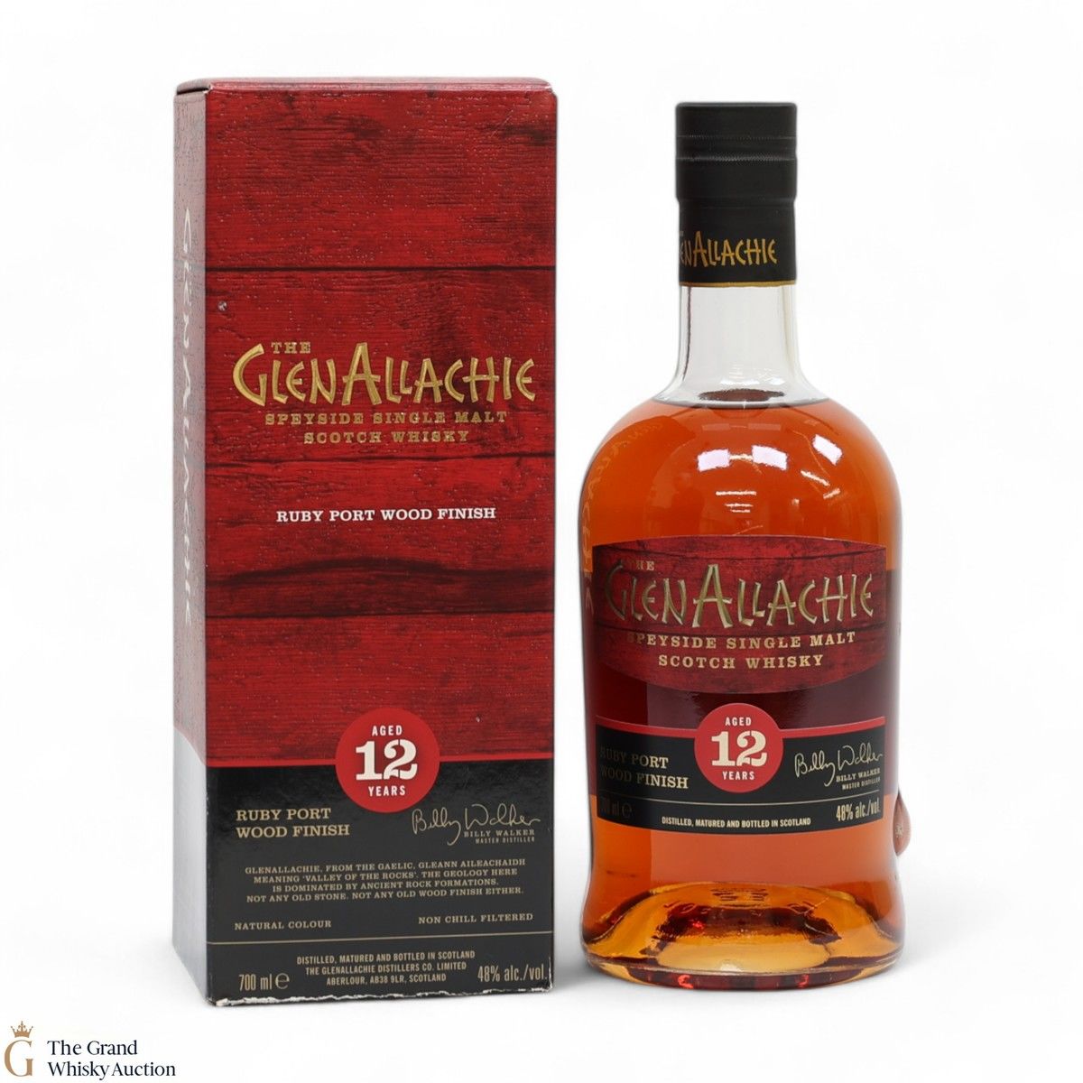 Glenallachie - 12 Year Old - Ruby Port Finish