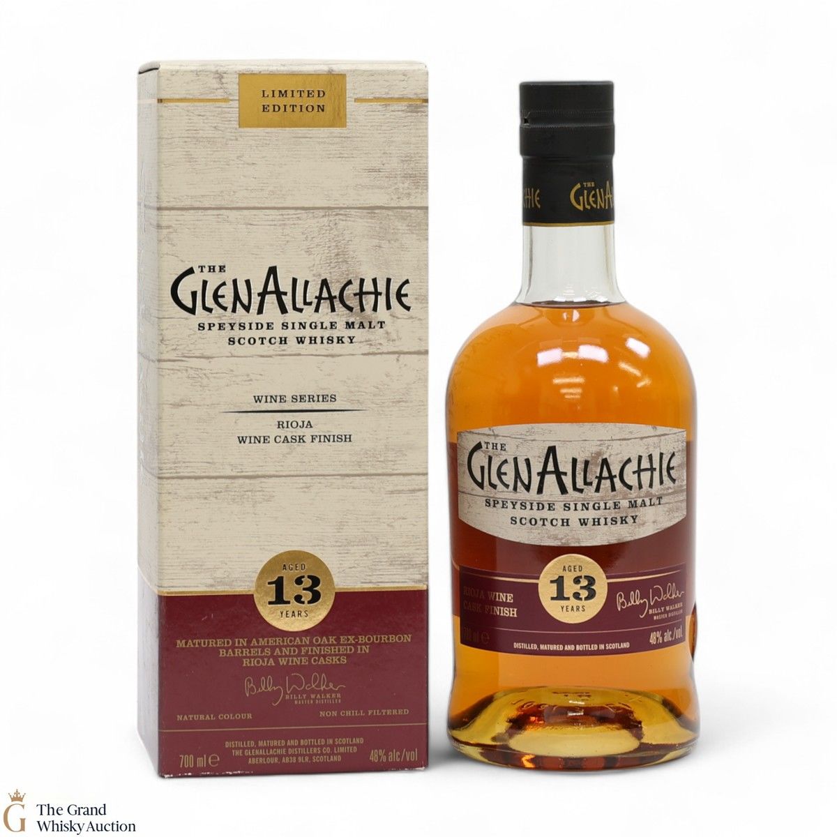GlenAllachie - 13 Year Old - Rioja Wine Cask Finish