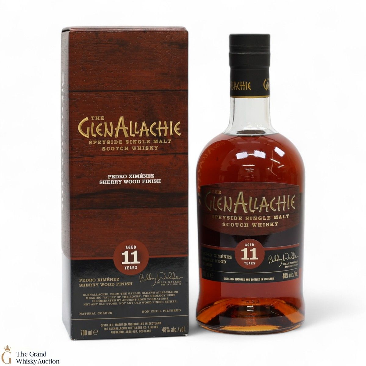GlenAllachie - 11 Year Old - Pedro Ximénez Sherry Wood Finish 