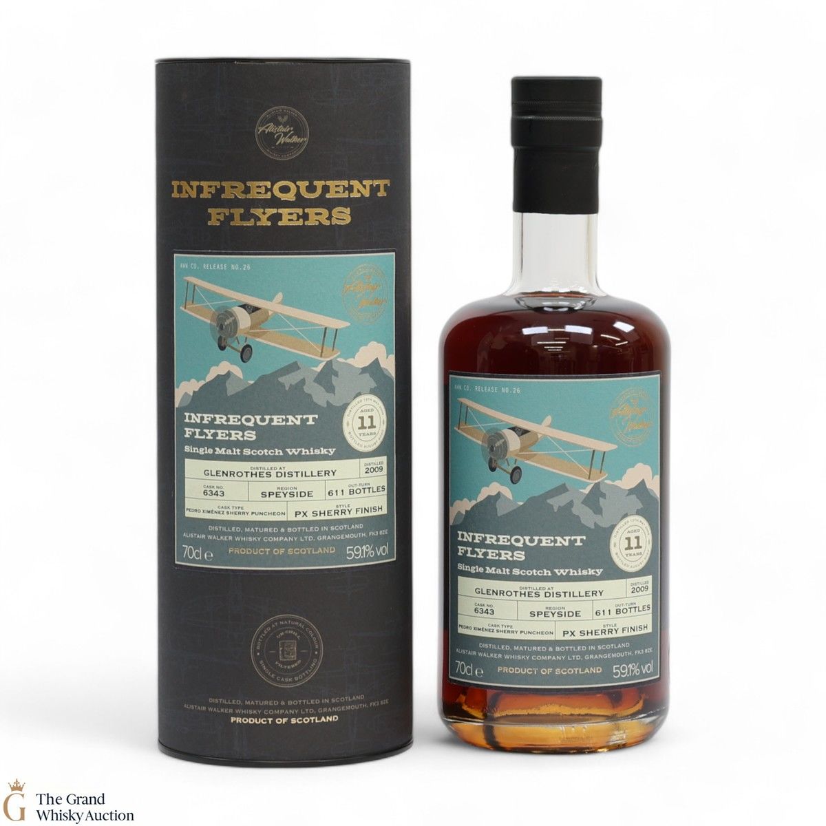 Glenrothes - 11 Year Old 2009 #6343 - Infrequent Flyers