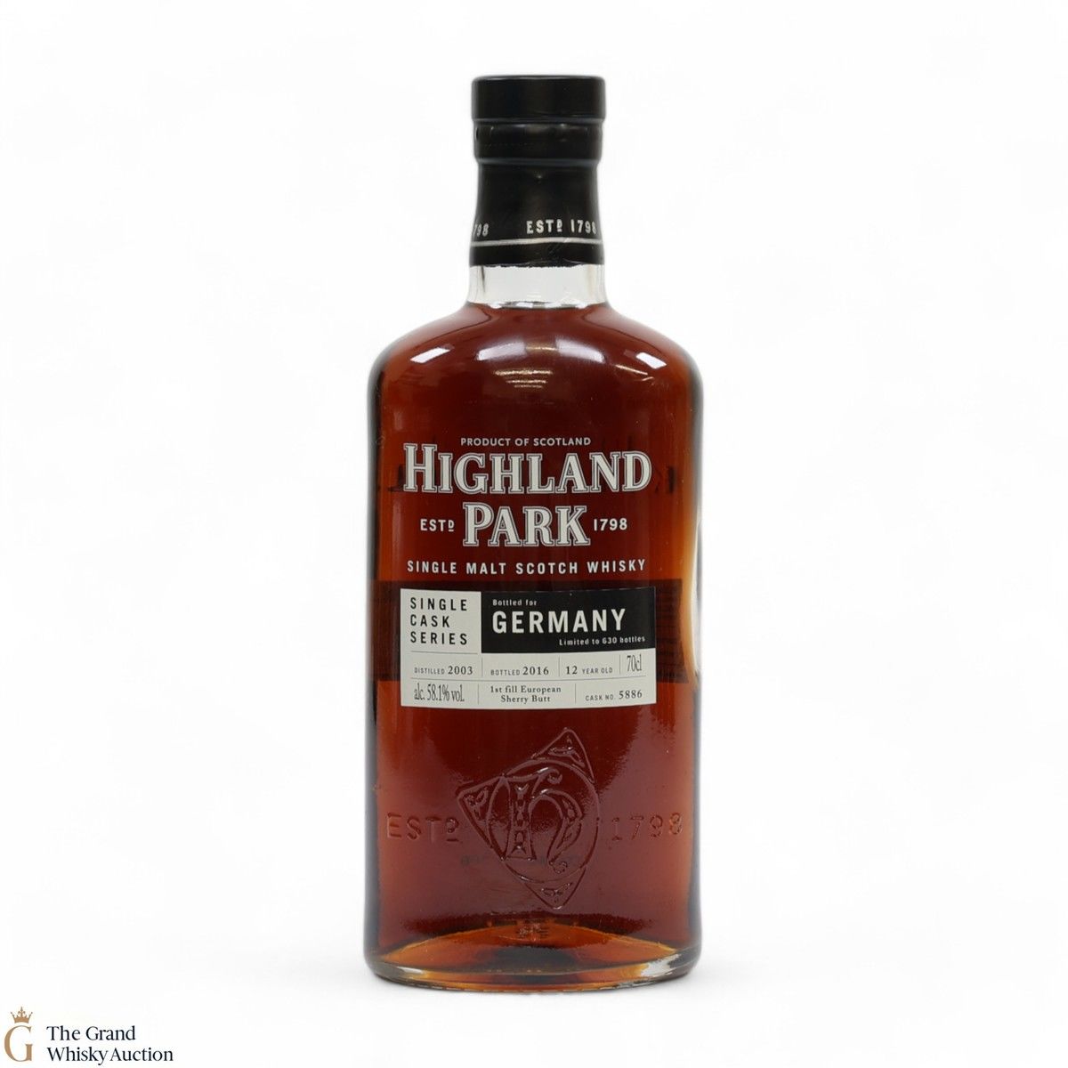 Highland Park - 12 Year Old - Single Cask Series Germany #5886