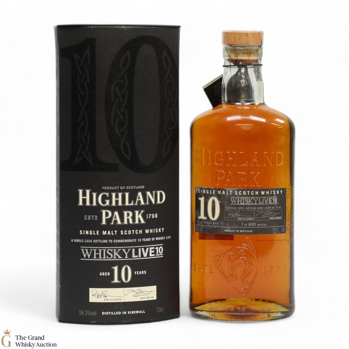 Highland Park - 10 Year Old - 1999 Whisky Live 