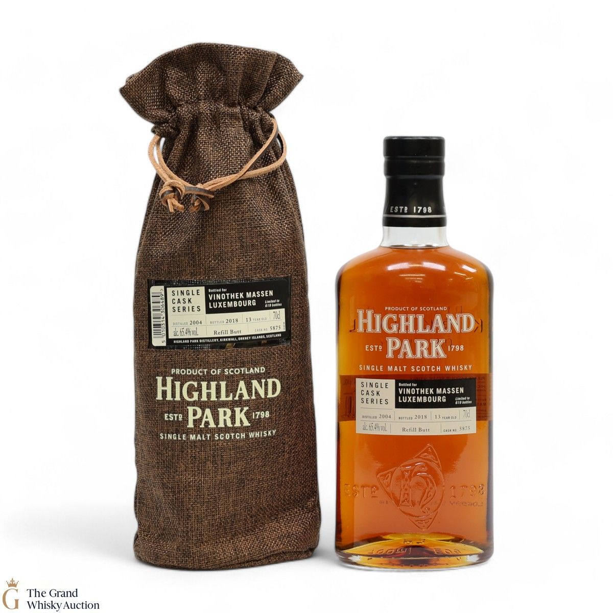 Highland Park - 13 Year Old - Single Cask #5875 - Vinothek Massen Luxembourg