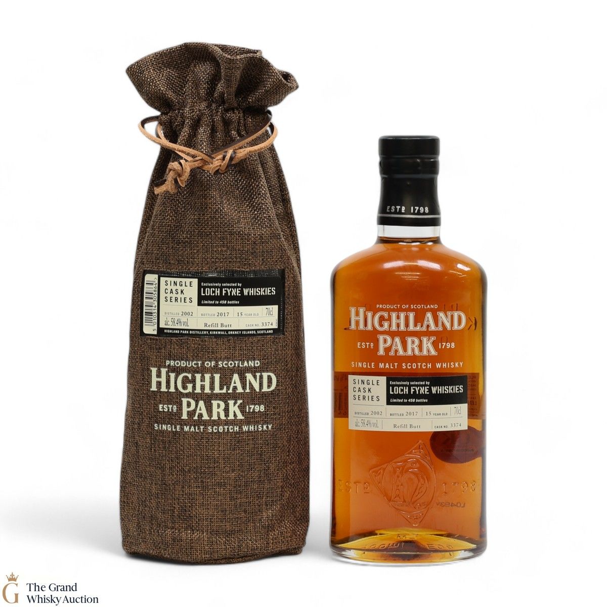 Highland Park - 15 Year Old - Single Cask #3374 - Loch Fyne Whiskies