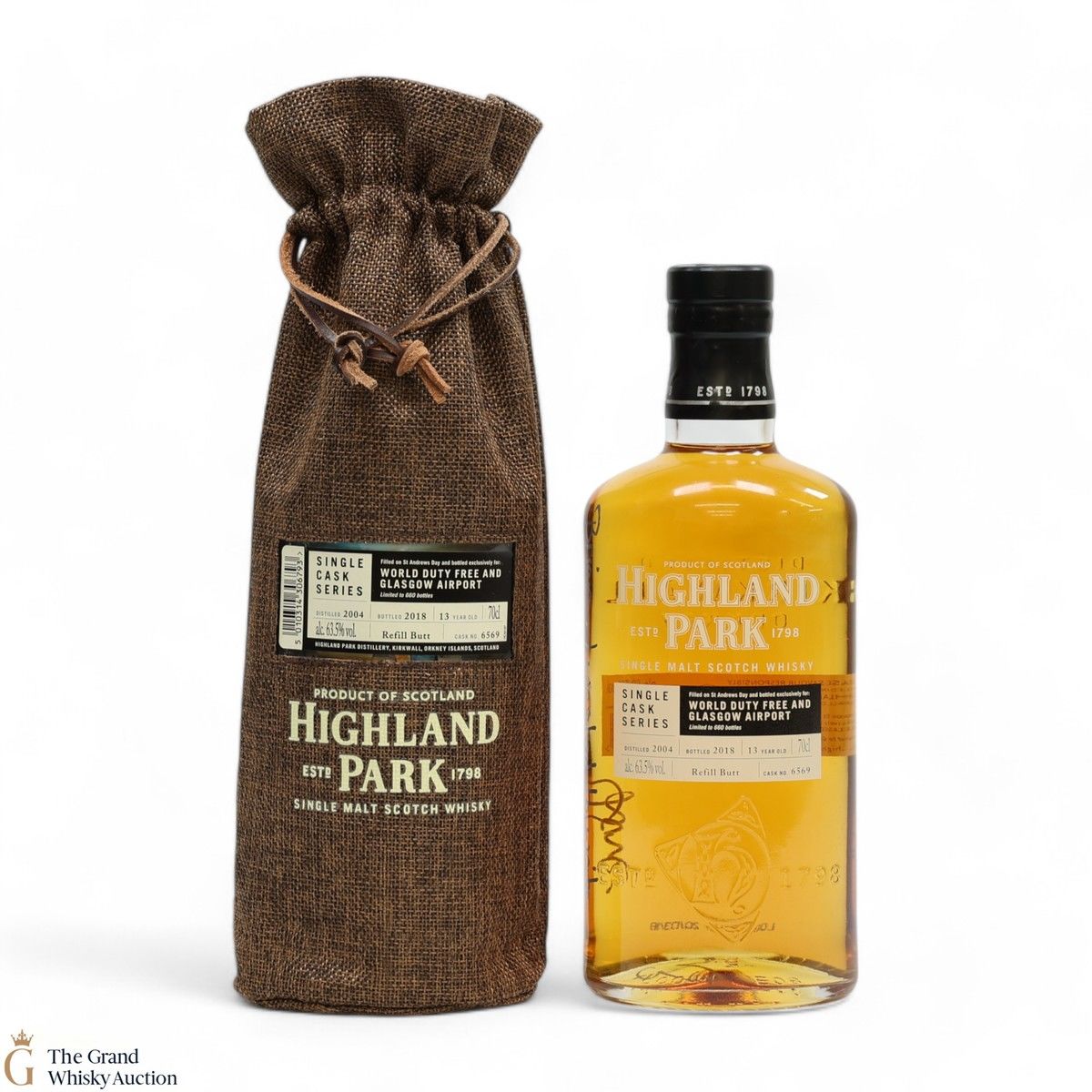 Highland Park - 13 Year Old - Single Cask #6569 - World Duty Free & Glasgow Airport