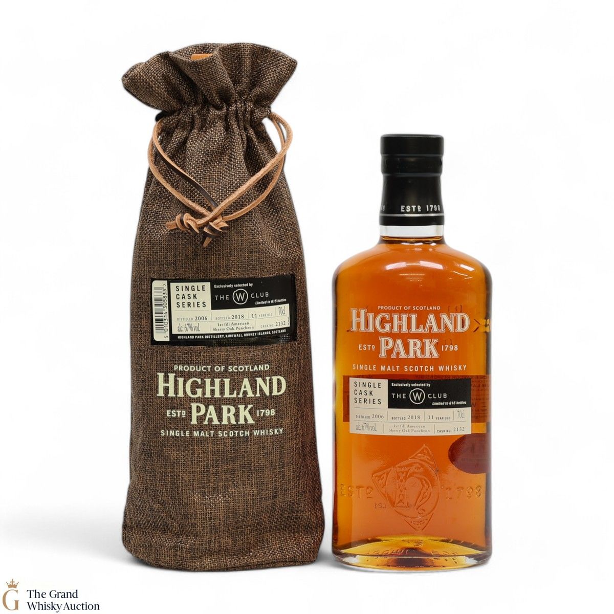 Highland Park - 11 Year Old - Single Cask #2132 - The W Club