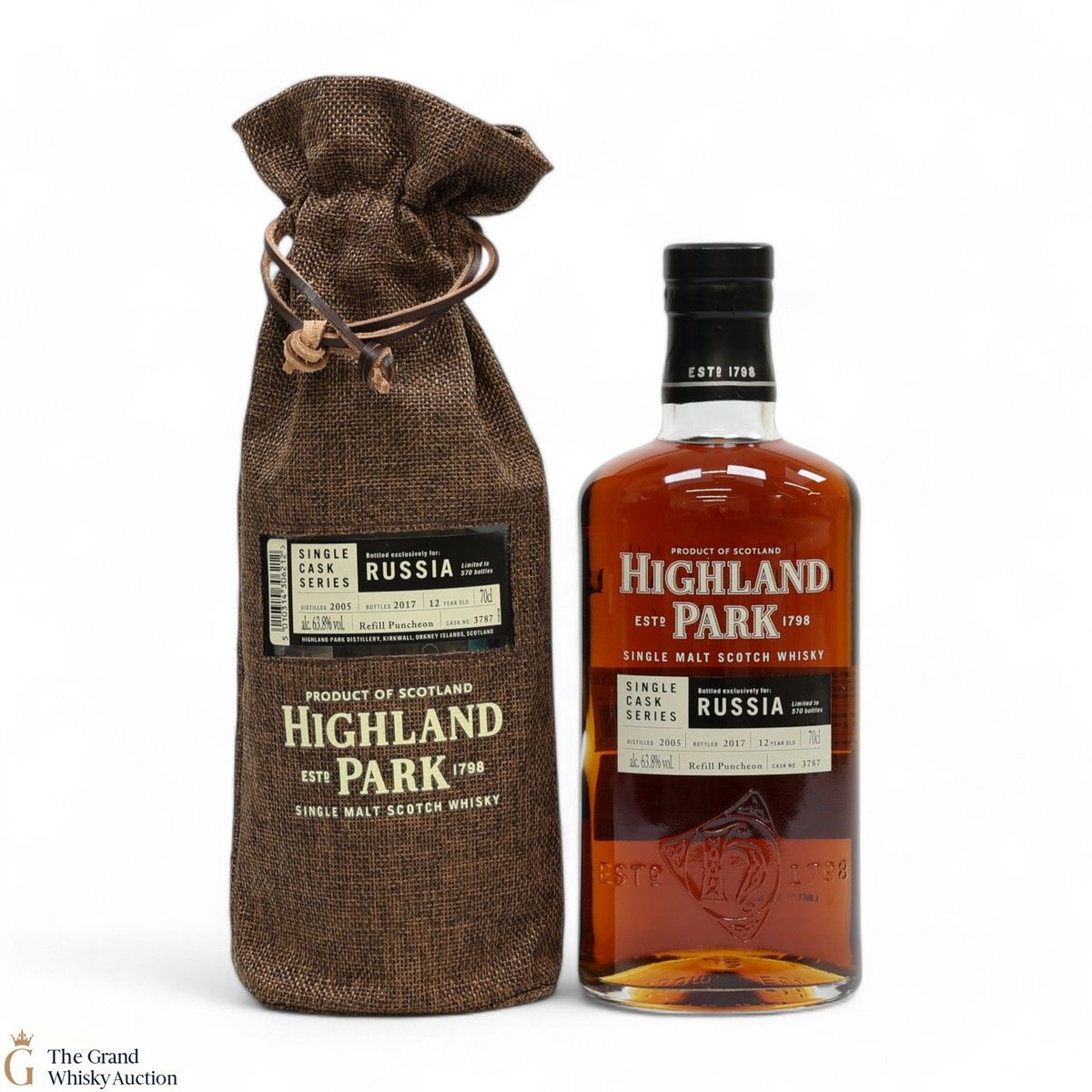 Highland Park - 12 Year Old - Single Cask #3787 - Russia