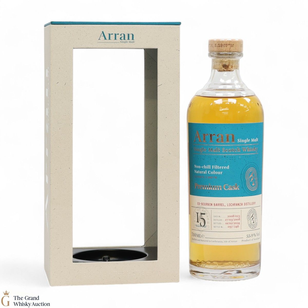 Arran - 15 Year Old 2008 - Premium Cask #023