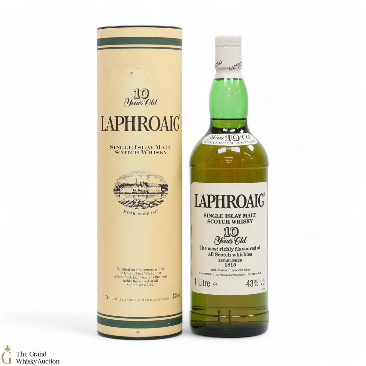 Laphroaig - 10 Year Old - Pre Royal Warrant (1L)