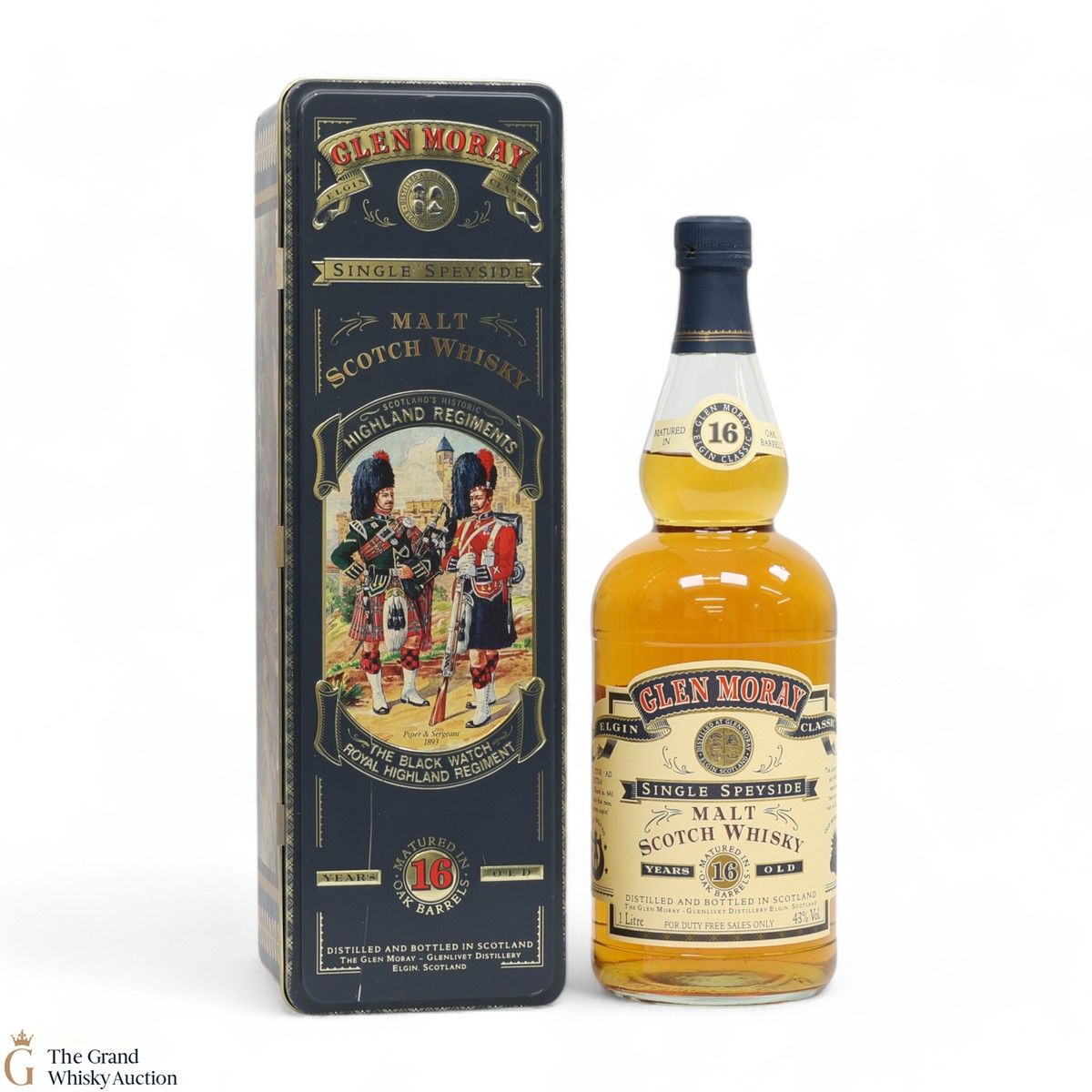 Glen Moray - 16 Year Old - Black Watch Highland Regiment (1L)
