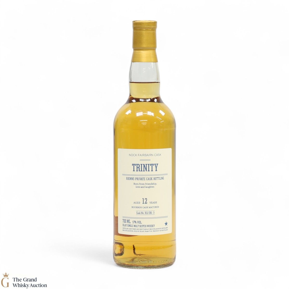 Bruichladdich - 12 Year Old 2011 - Rhinns Private Cask #R11/281-3 - Trinity