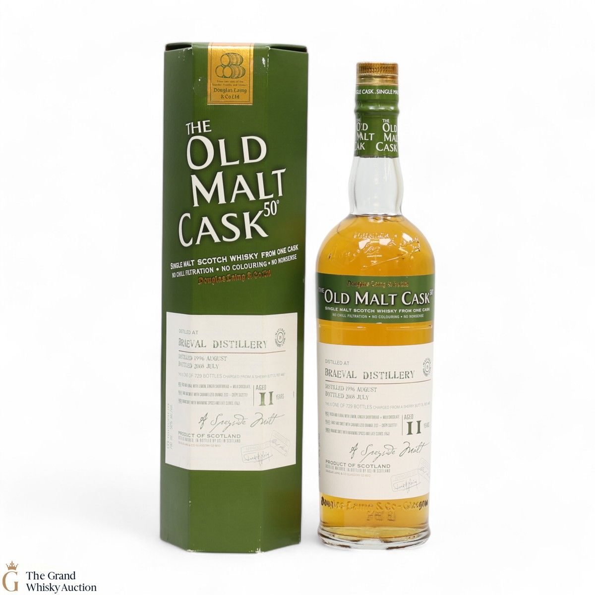 Braeval - 11 Year Old 1996 - Old Malt Cask