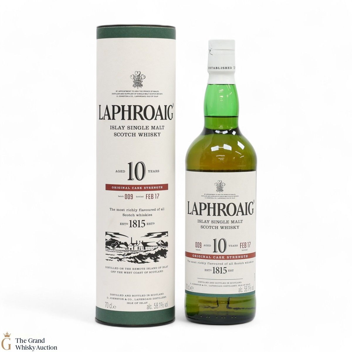 Laphroaig - 10 Year Old - Original Cask Strength Batch #009