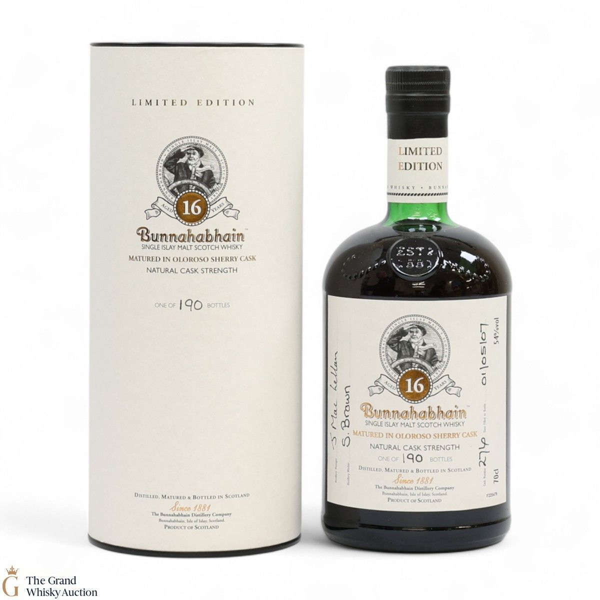 Bunnahabhain - 16 Year Old - Oloroso - Feis Ile 2007