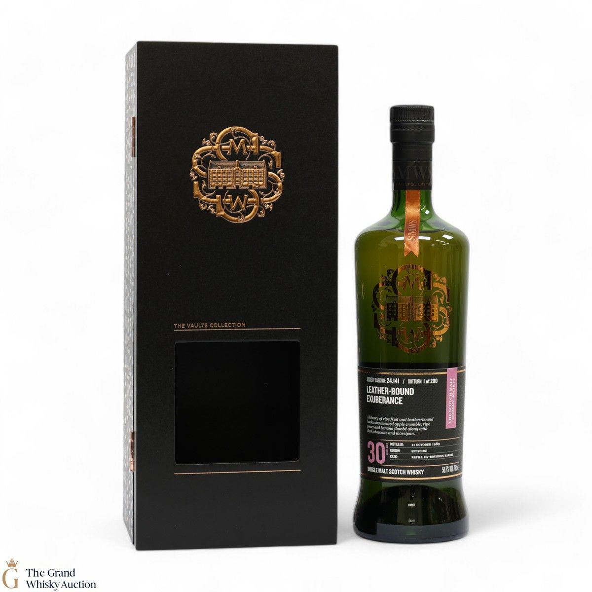 Macallan - 30 Year Old 1989 - SMWS 24.141 - Leather-Bound Exuberance - The Vaults Collection