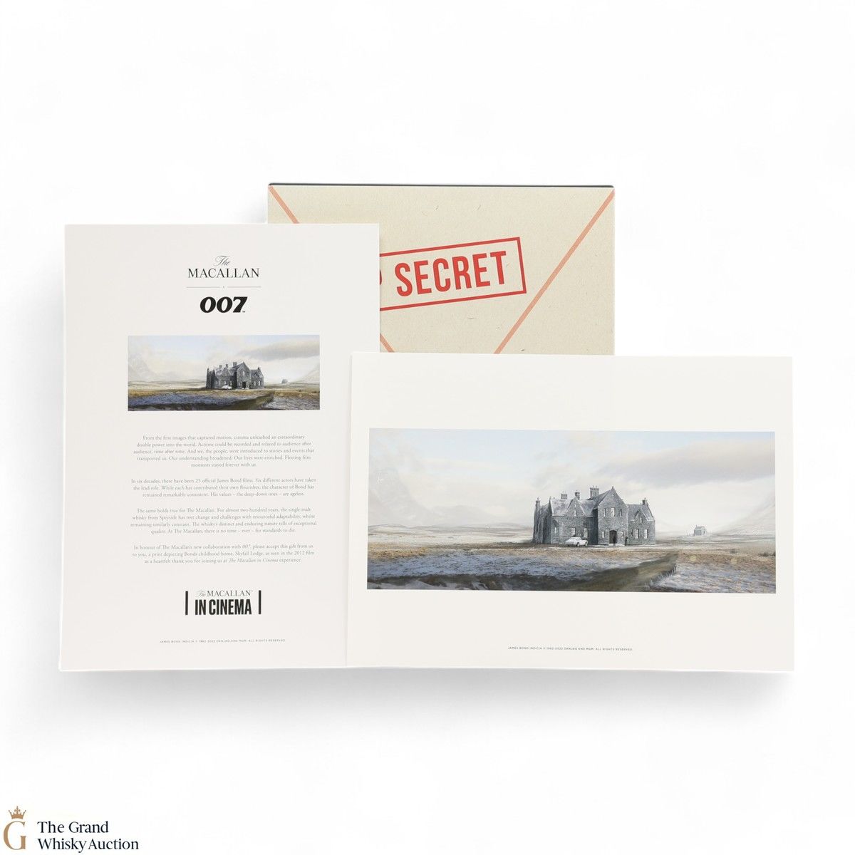 Macallan - James Bond 007 - Top Secret - Print