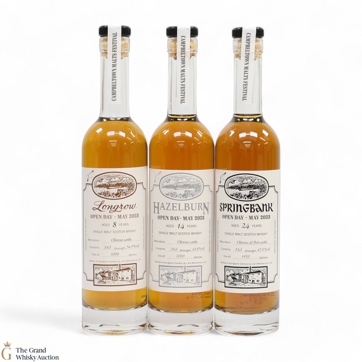 Campbeltown Malts Festival Open Day 2023 (3 x 35cl)