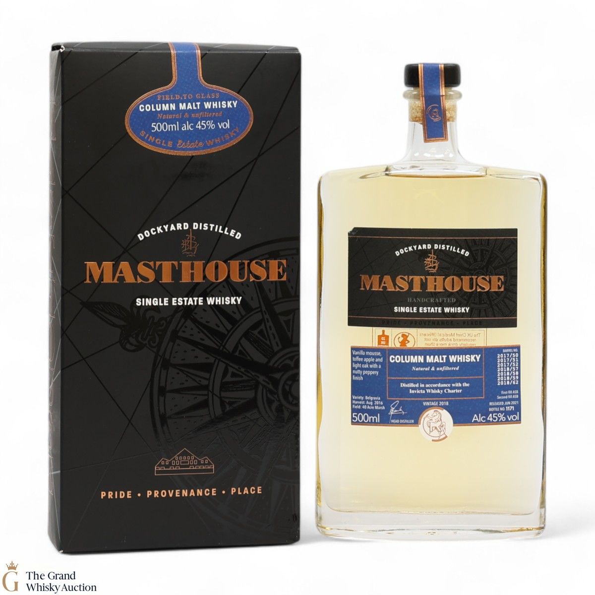 Copper Rivet - Masthouse - Column Malt Vintage 2018 (50cl)