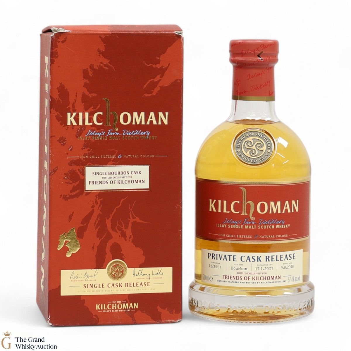 Kilchoman - Private Cask Release #12/2007 - Friends Of Kilchoman