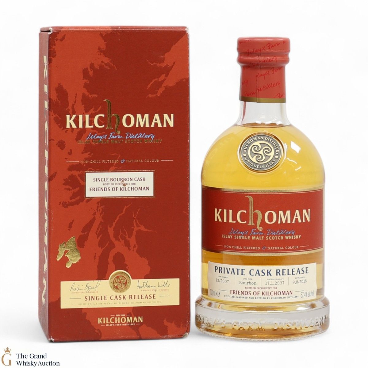Kilchoman - Private Cask Release #12/2007 - Friends Of Kilchoman