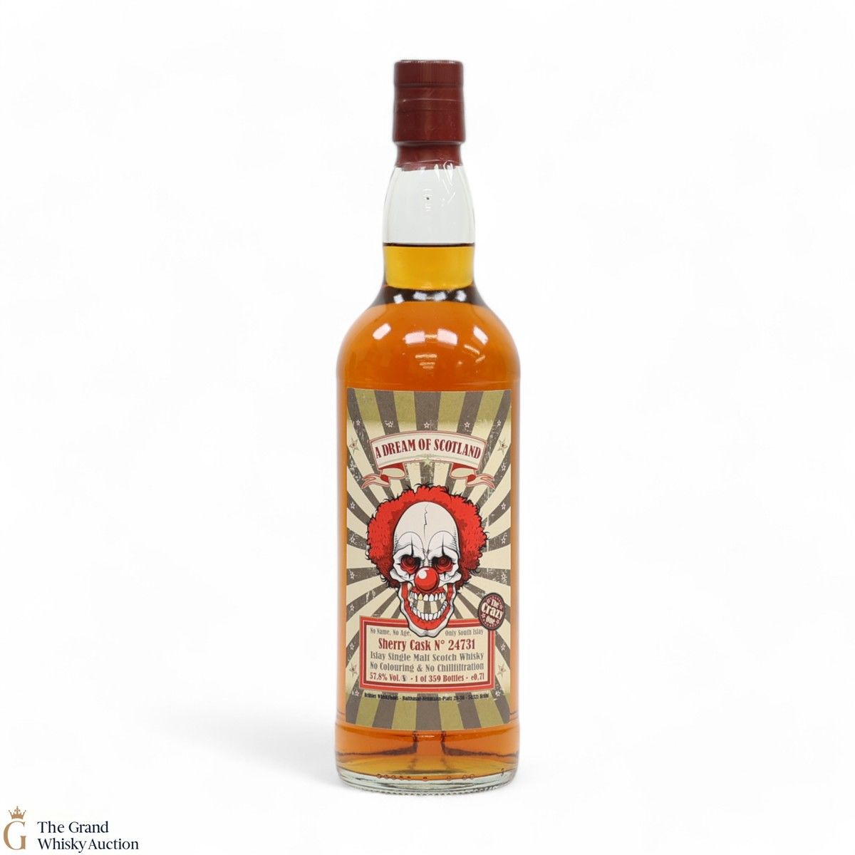 Islay Single Malt - A Dream of Scotland - The Crazy One - Sherry Cask #24731