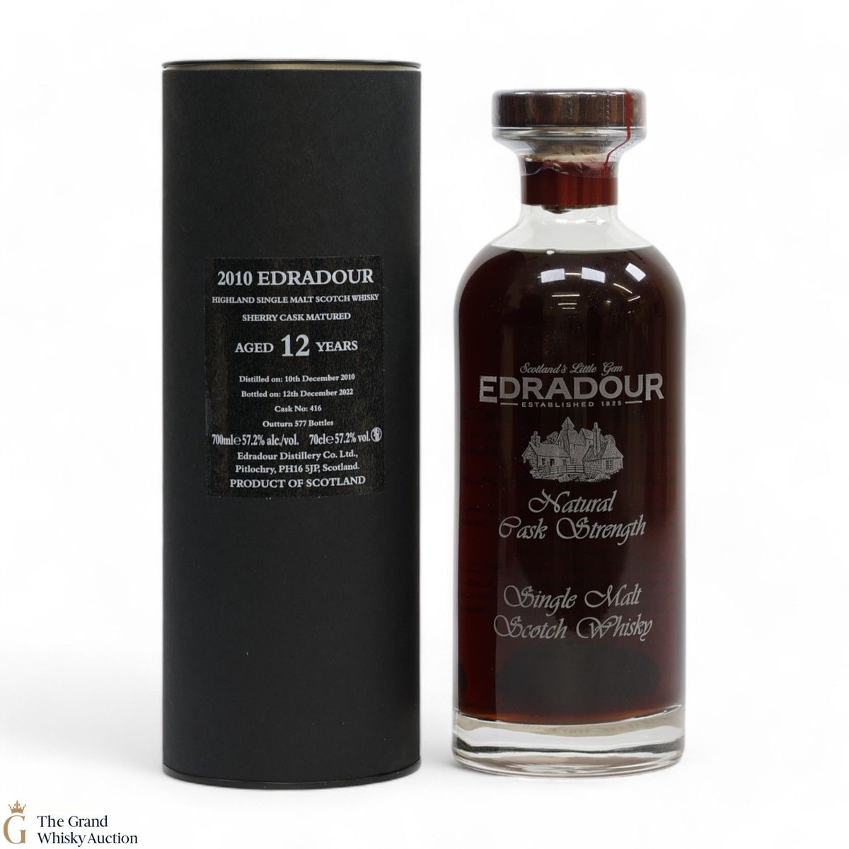 Edradour - 12 Year Old 2010 Single Cask #416 - Natural Cask Strength 