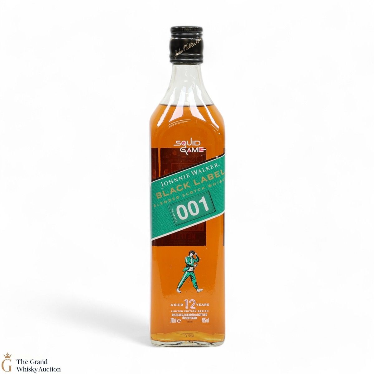 Johnnie Walker - Black Label - 12 Year Old - Squid Games Player No. 001