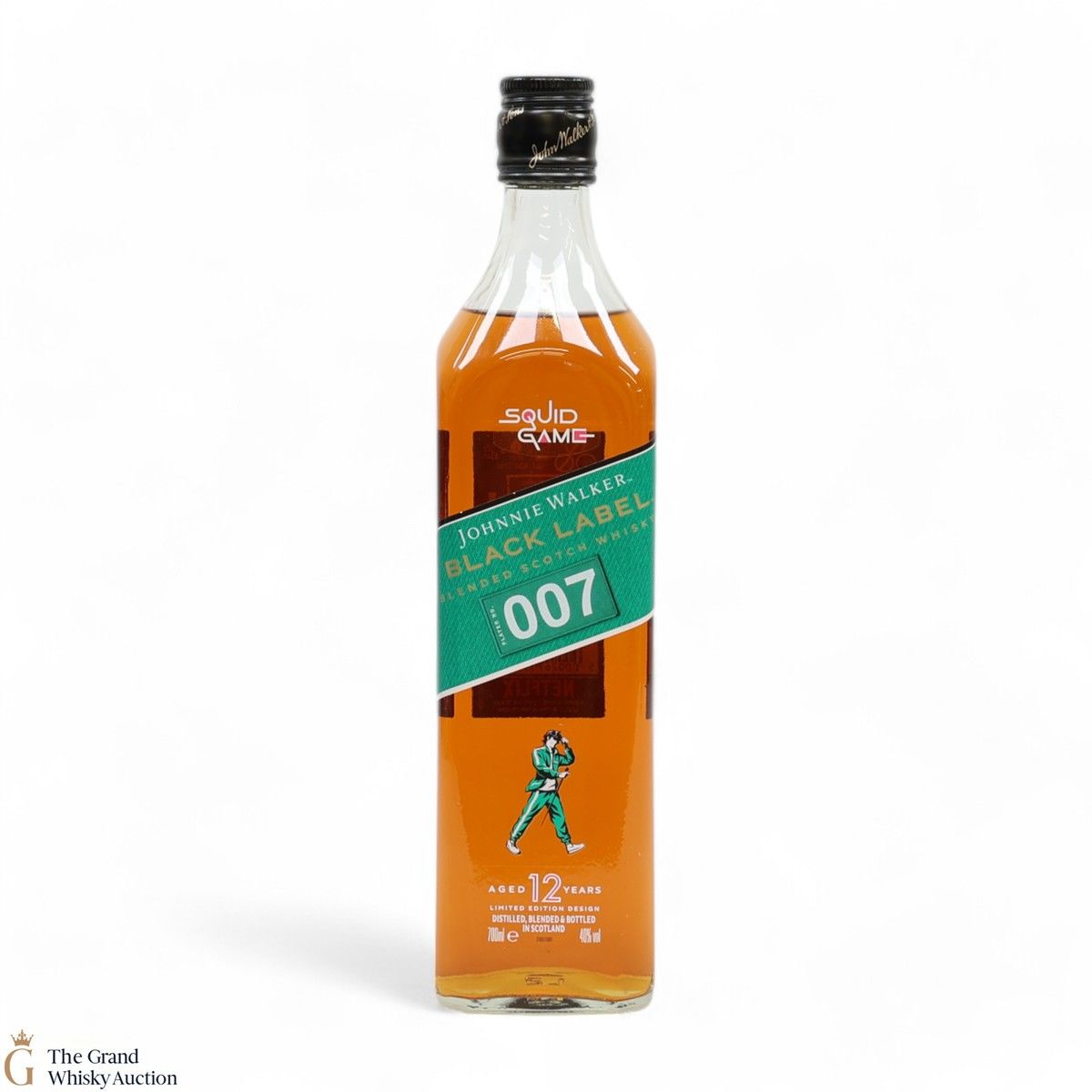 Johnnie Walker - Black Label - 12 Year Old - Squid Games Player No. 007