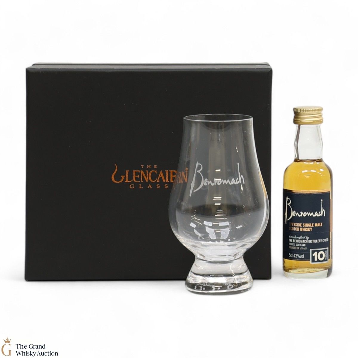 Benromach - 10 Year Old (5cl & Glass set)