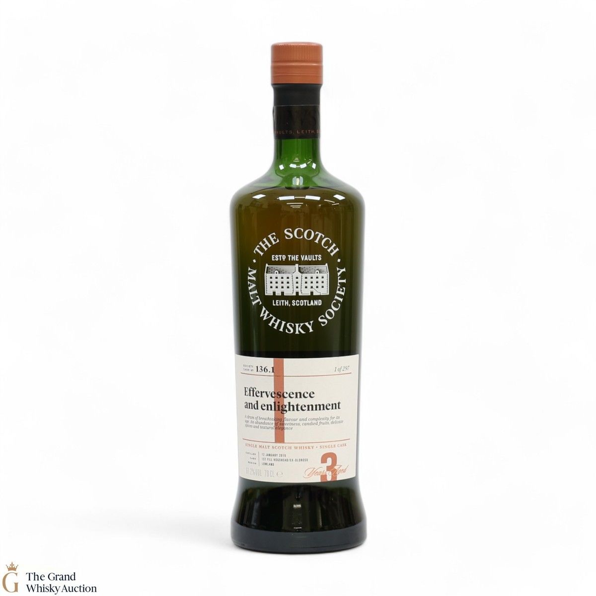Eden Mill - 3 Year Old 2015 - SMWS 136.1 - Effervescence and enlightenment 