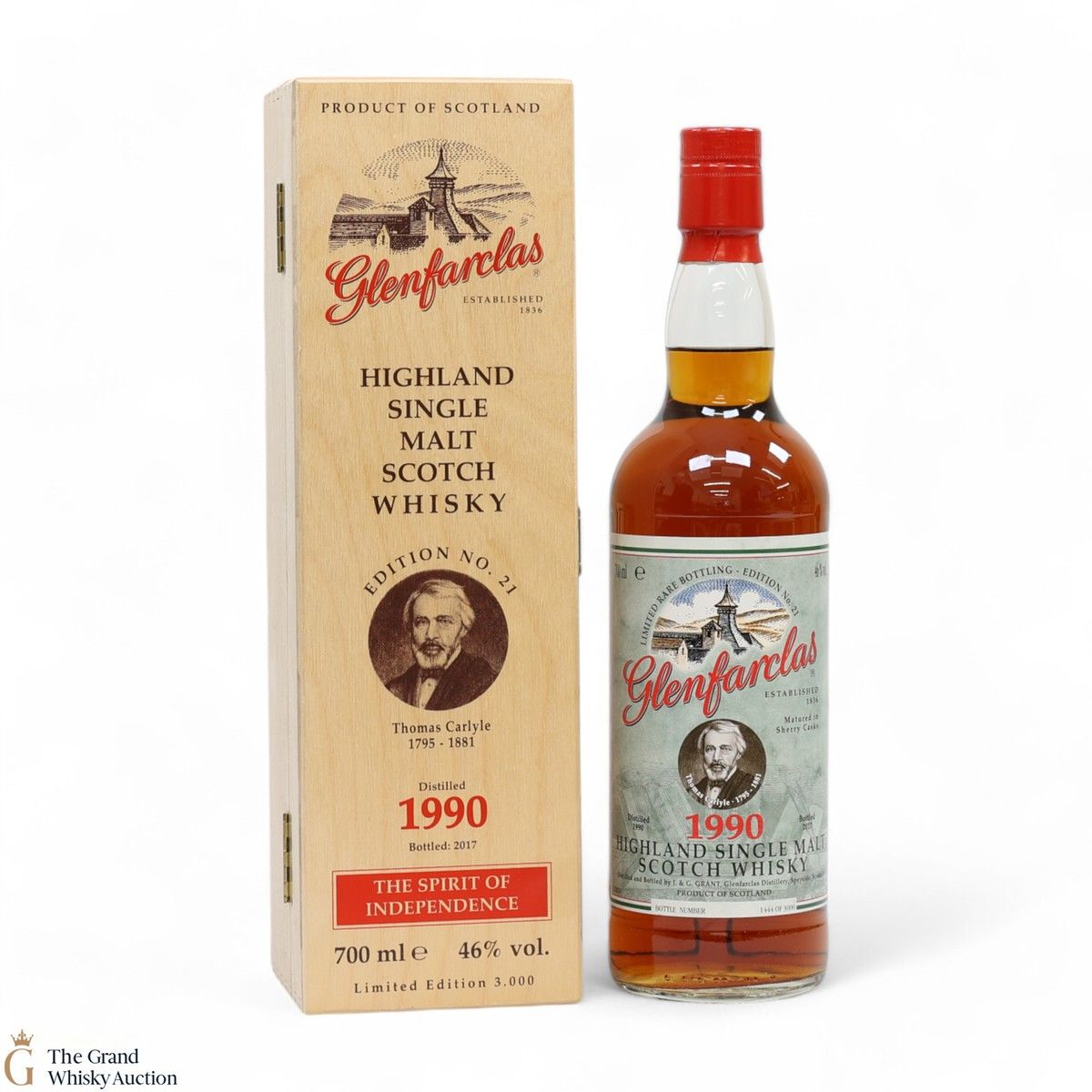 Glenfarclas - 1990 - Edition No. 21 - Thomas Carlyle