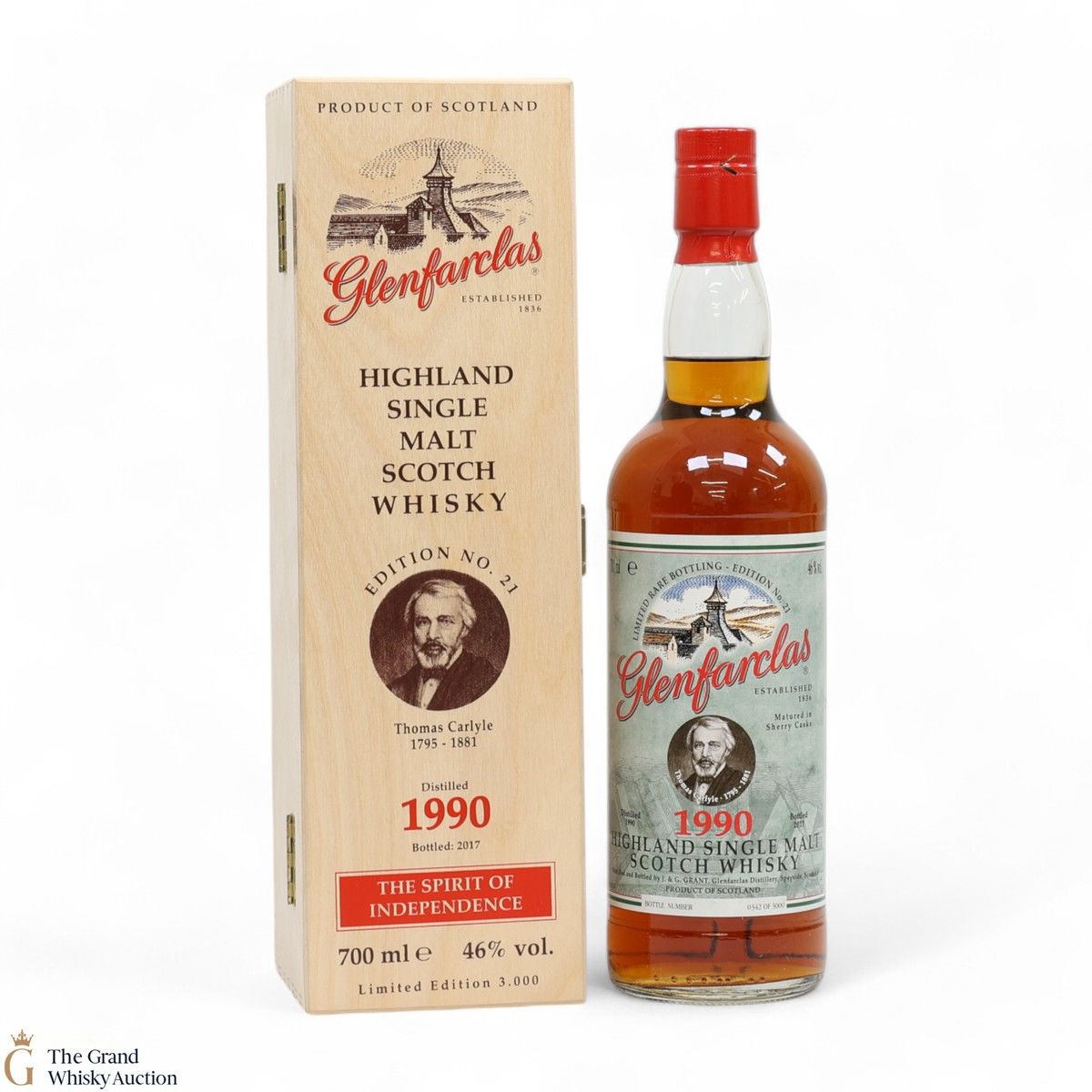 Glenfarclas - 1990 - Edition No. 21 - Thomas Carlyle