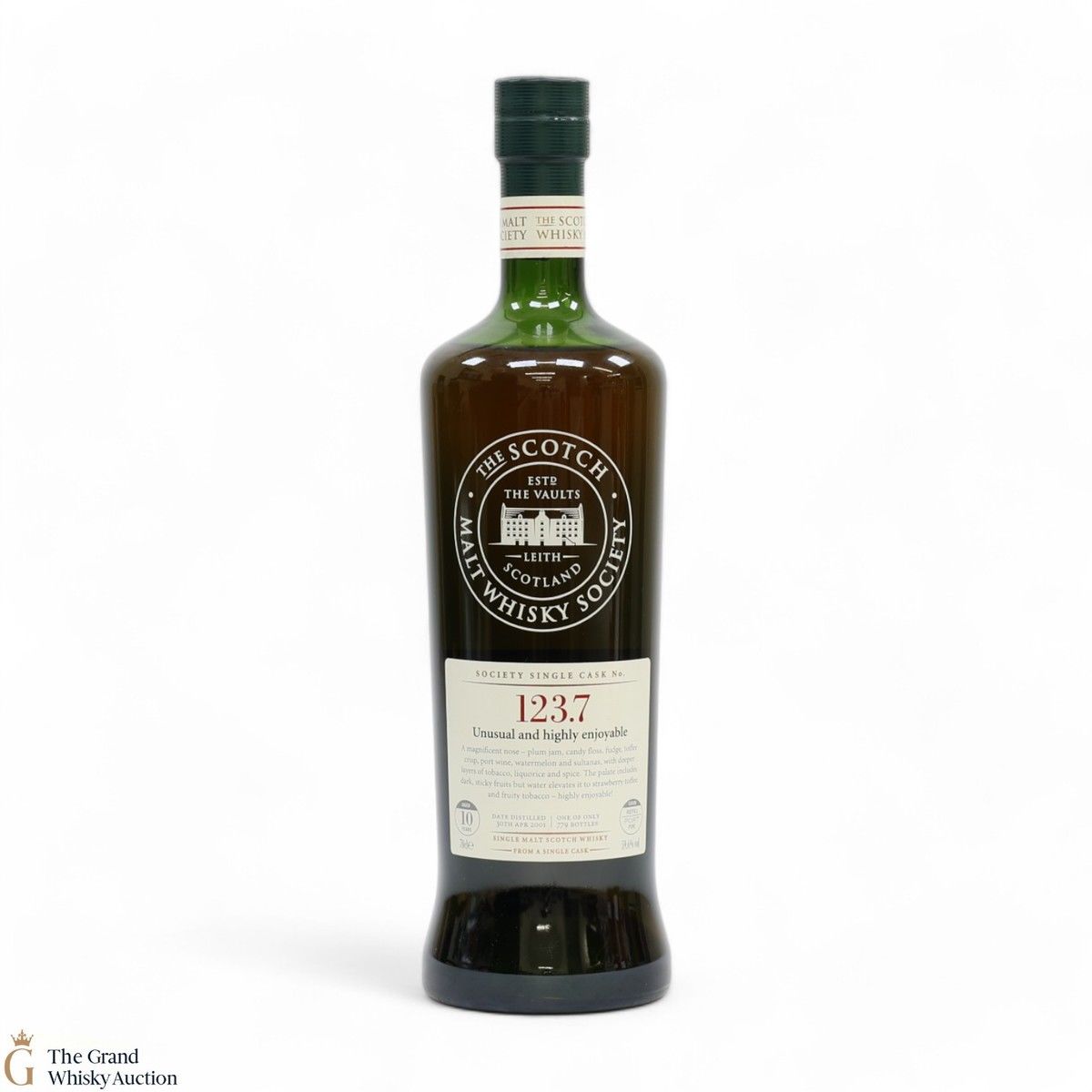 Glengoyne - 10 Year Old 2001 - SMWS 123.7 - Unusual and highly enjoyable