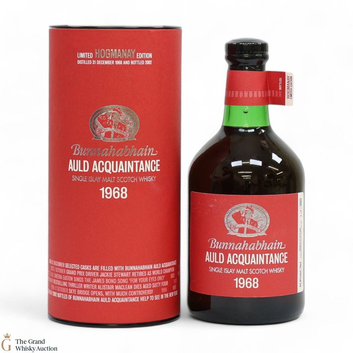 Bunnahabhain - 34 Year Old - 1968 Auld Acquaintance 