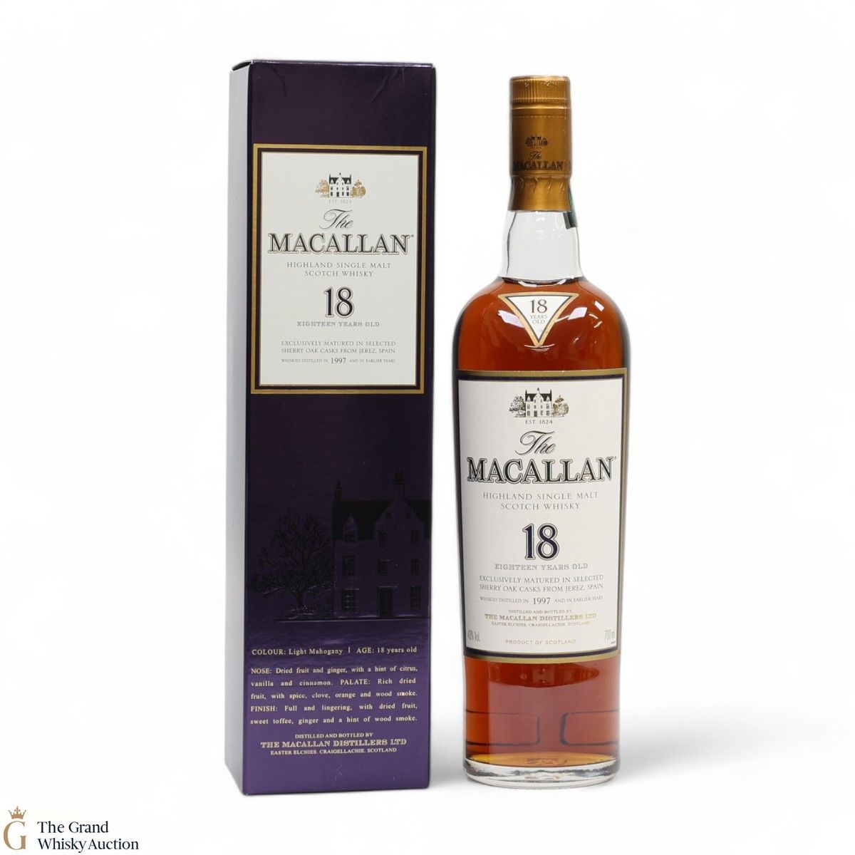 Macallan - 18 Year Old - Sherry Oak (1997)