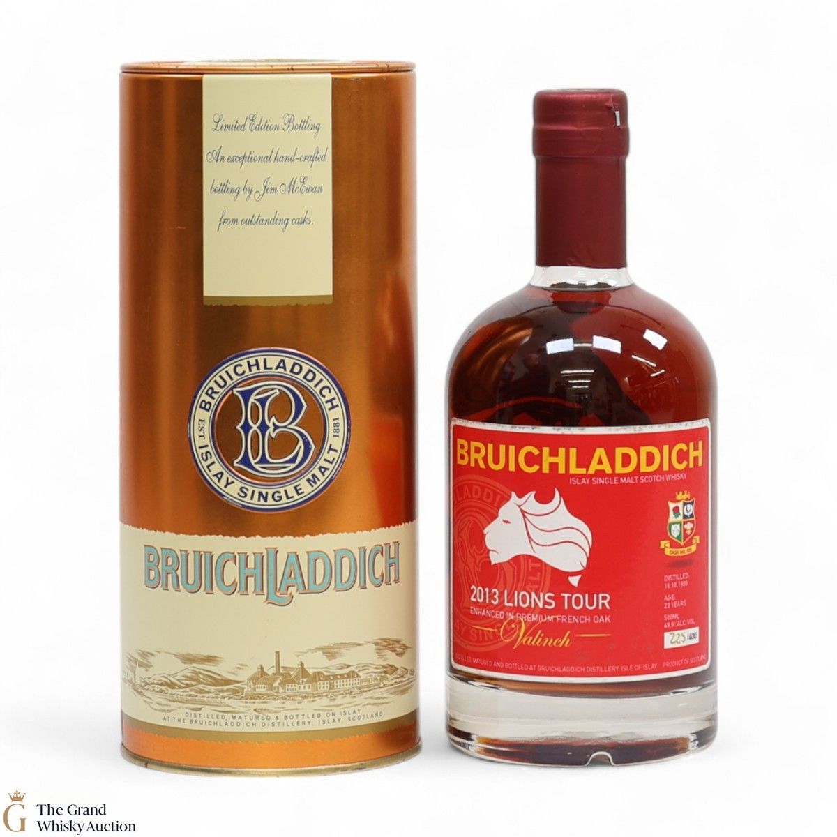 Bruichladdich - 1989 Valinch Lions Tour 2013 (50cl)