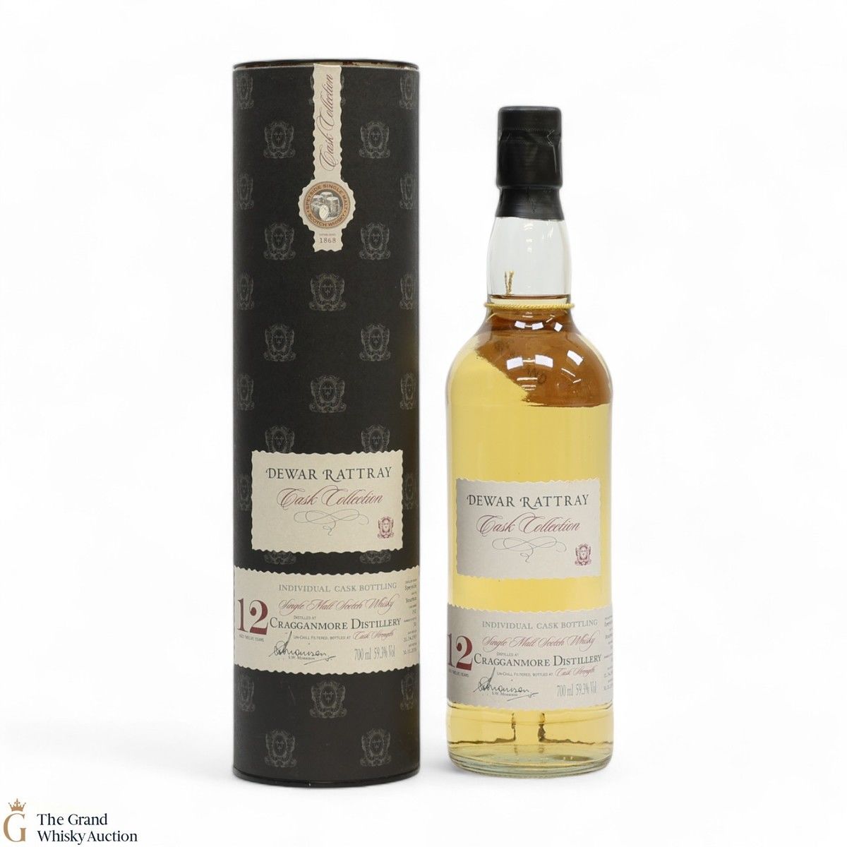 Cragganmore - 12 Year Old 1993 Cask #1911 - Dewar Rattray Cask Collection