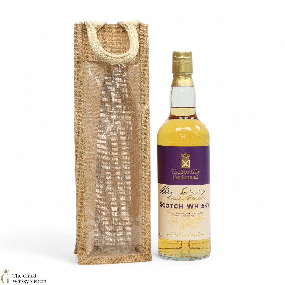 Scottish Parliament - Blended Scotch Whisky (signed)