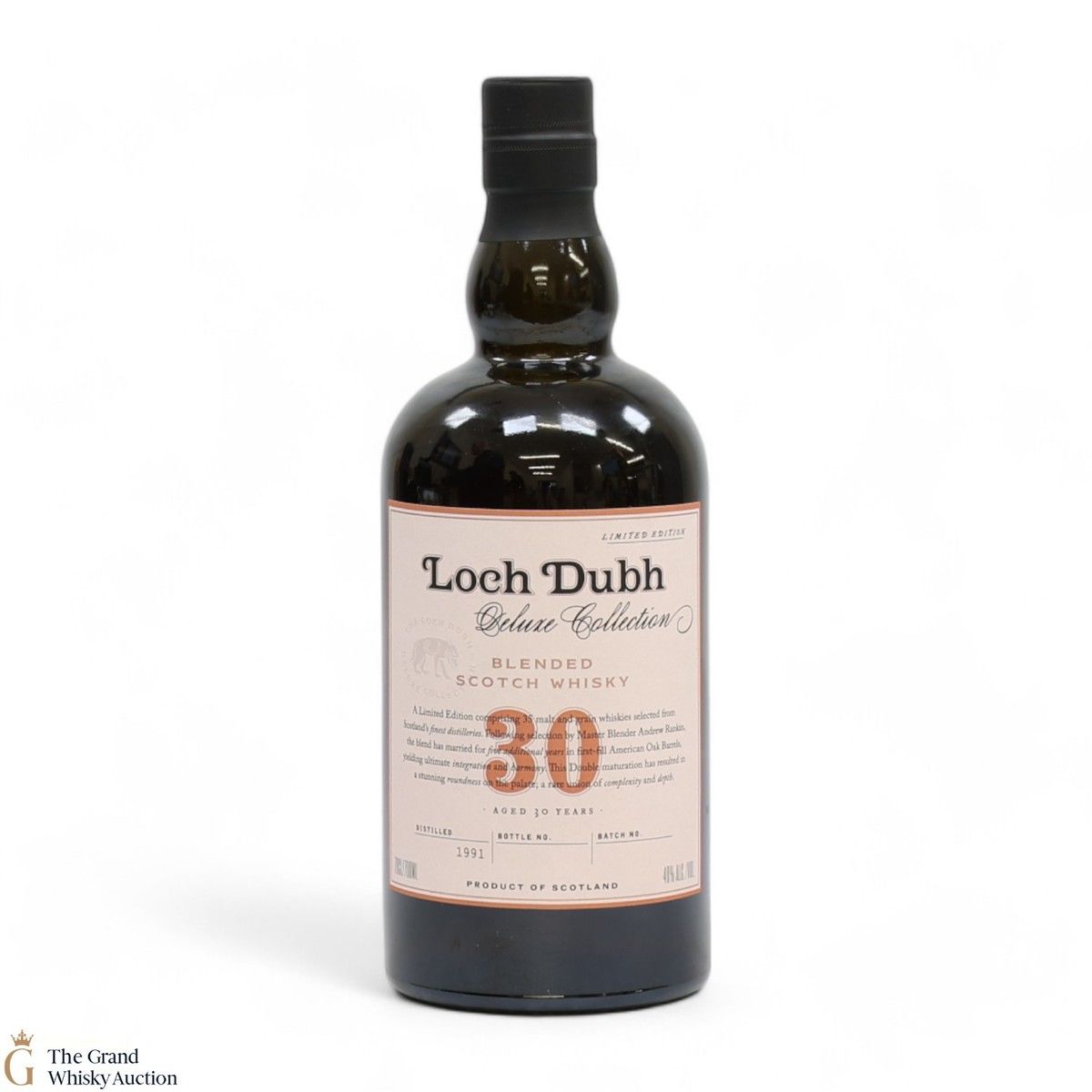 Ardross - 30 Year Old 1991 Blended Malt - Loch Dubh Deluxe Collection