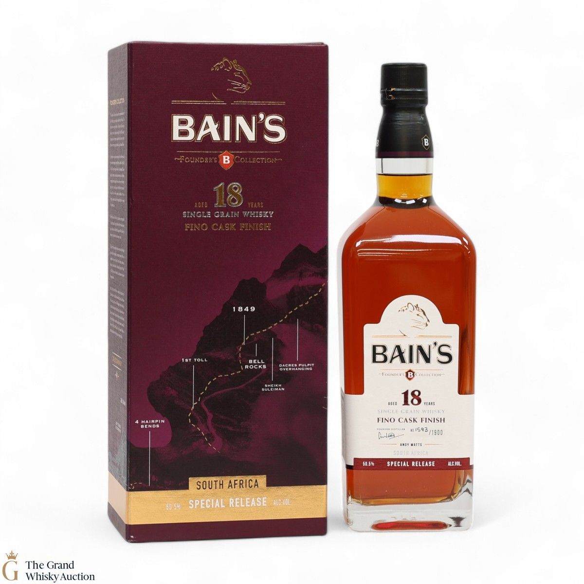 Bain's - 18 Year Old - Fino Cask Finish - Single Grain Whisky