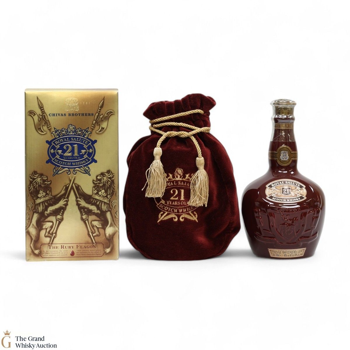 Chivas - Royal Salute - 21 Year Old - Ruby Flagon