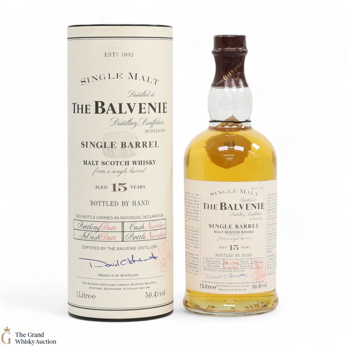 Balvenie - 15 Year Old 1996 Single Barrel #13272 1L