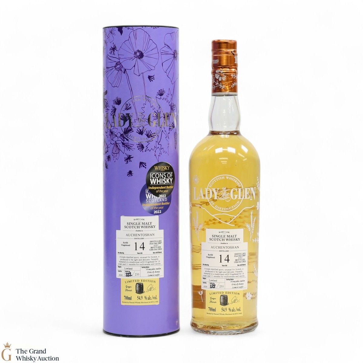 Auchentoshan - 14 Year Old 2007 - Lady of the Glen